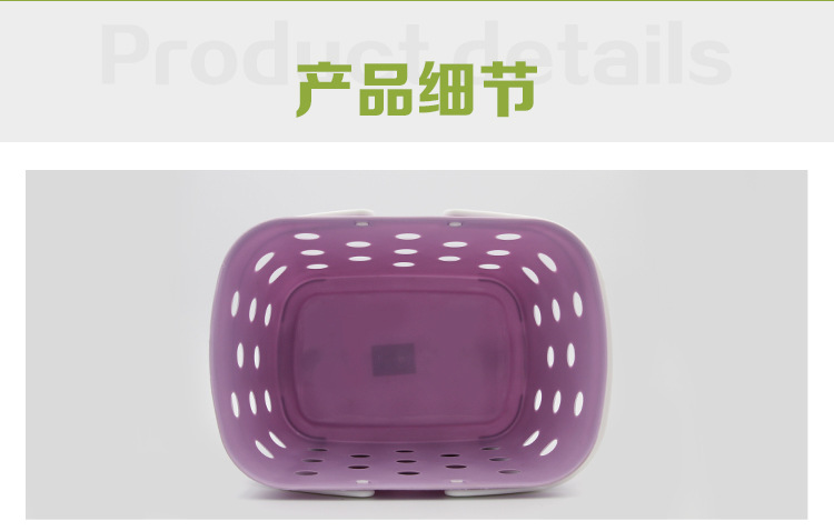 Dust-proof storage baskets, storage baskets, wholesale manufacturer supplies in stock, factory direct sales pic 2
