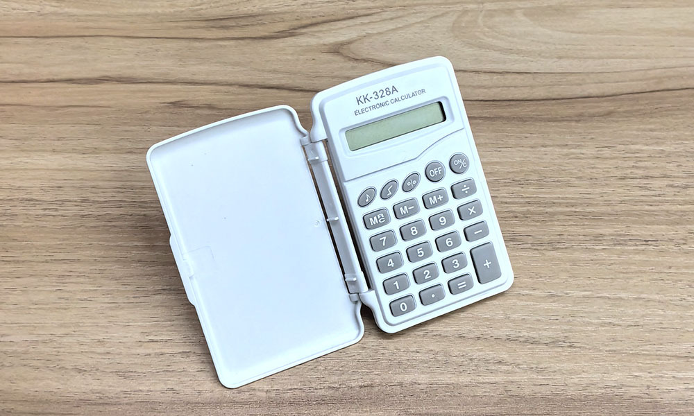 Flip cover mini student calculator Dopamine primary school computer logo advertisement high appearance level calculator cross-border pic 8