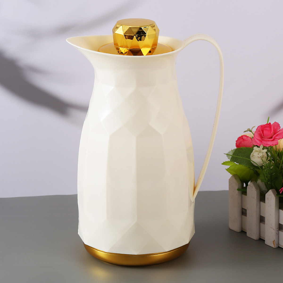 保温水壶家用中东保温壶玻璃内胆热水瓶保温瓶红茶水壶咖啡壶1L详情5