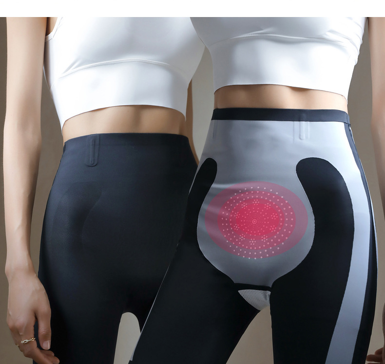 高腰S型收腹提臀无痕不卷边健身瑜伽高弹力打底裤女春夏外穿安全详情23