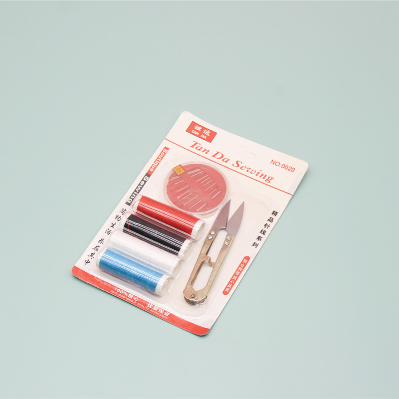 Household needle, thread and scissors set, household yarn scissors, sewing, mending, sewing kit, 2-yuan store supply, daily necessities pic 12