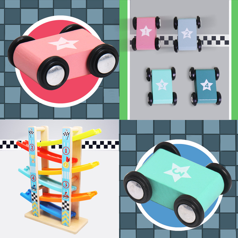 儿童轨道趣味滑翔车玩具宝宝益智男女孩小汽车套装组合1-2-3-4岁详情11