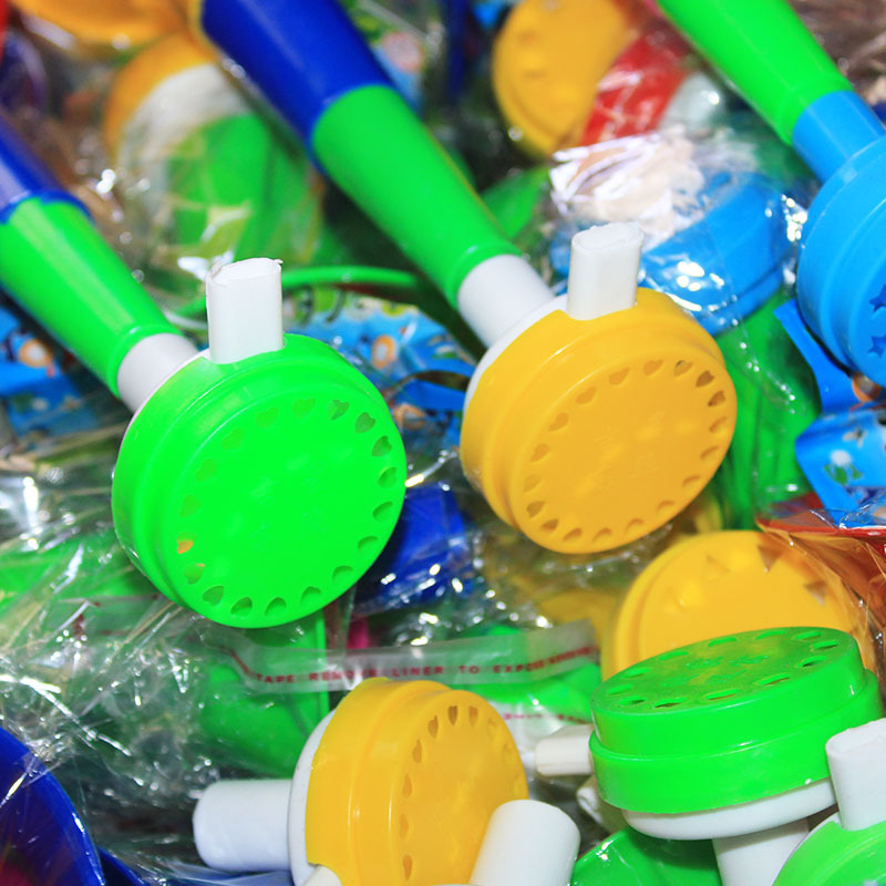 三节伸缩喇叭巨响节日助威道具儿童乐器玩具塑料喇叭2元小百货详情5