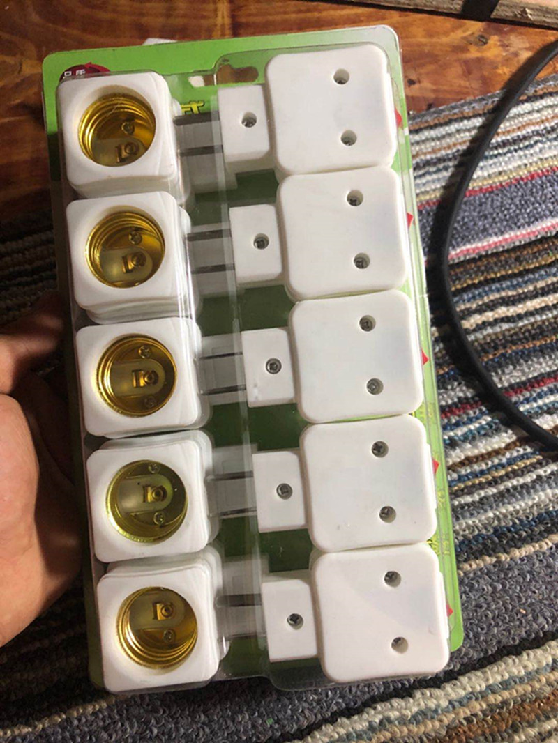 Factory direct sales of switch lamp heads, screw lamp sockets, plug-in night lights with switches, lamp sockets, and convertible lamp heads. Wholesale for two yuan pic 5