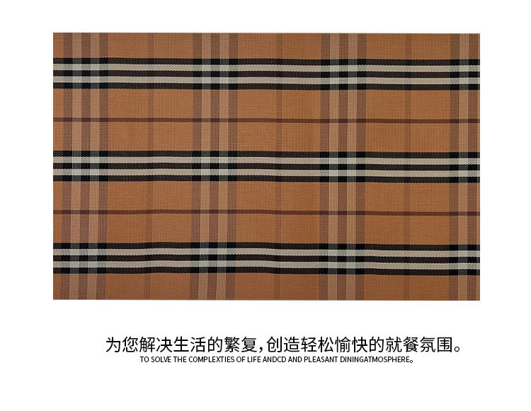 Factory direct supply of table flags, wholesale pvc Terslin fabric, home and hotel disposable table MATS, waterproof and heat-insulating pic 7