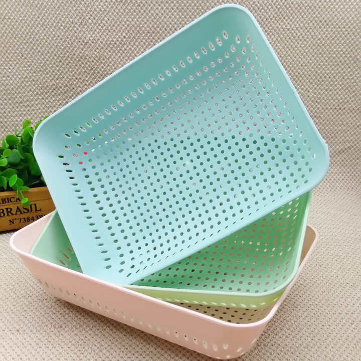 I1241 911# Fashionable rectangular Fruit Plate, Fruit Plate, Dried Fruit Box, Snack Plate, Yiwu 2-yuan Store, Department Store wholesale pic 4
