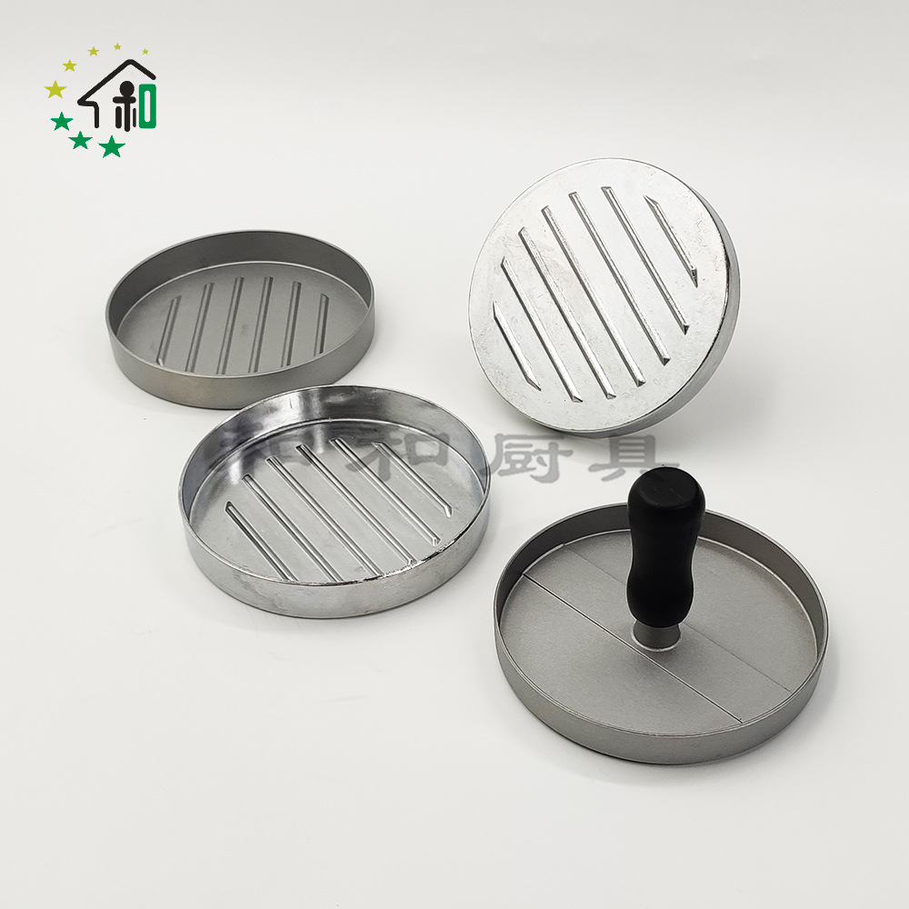 Manual non-stick coating hamburger press wholesale meat Patty press hamburger mold plastic handle hamburger meat press pic 23