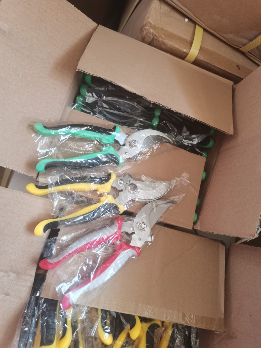 树枝剪园艺剪果枝剪强力枝剪不锈钢铁皮剪加厚工具剪阳江厂家直销详情5