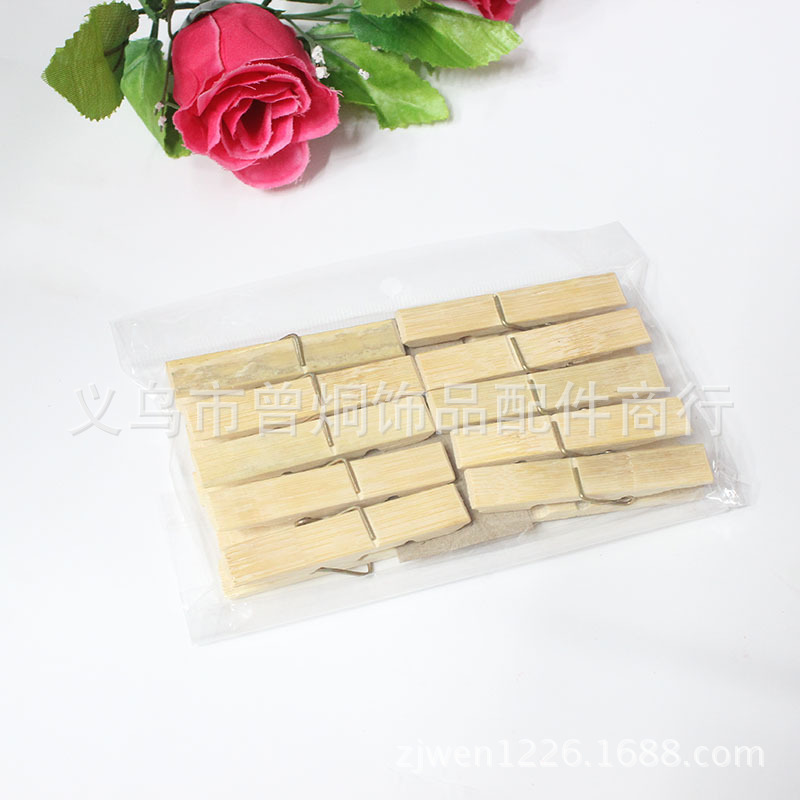 One-yuan bamboo tongs for drying clothes, bamboo tongs, cost-effective clothes tongs, 10 bamboo tongs pic 9
