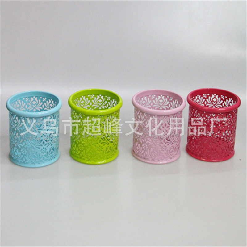 菊花笔筒合