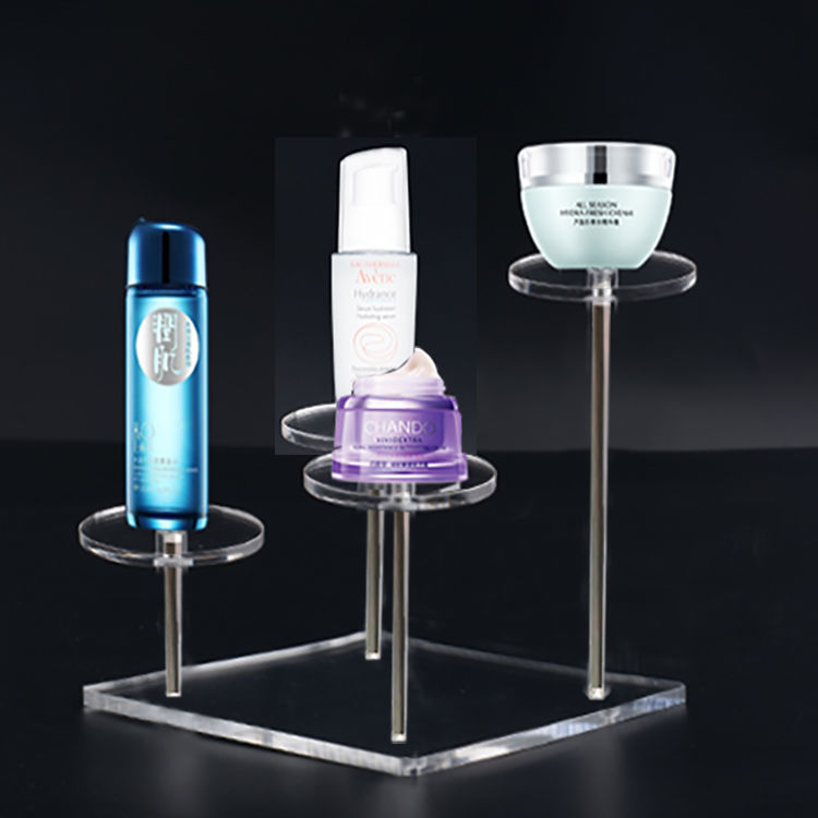 透明亚克力手办架多层方形化妆品香水公仔古玩展示首饰摆件展架详情6