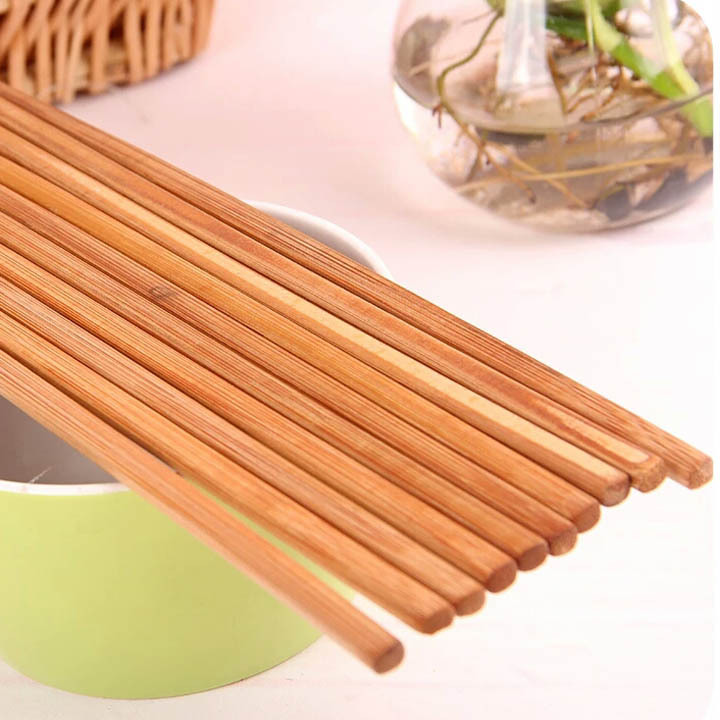 Q1231 五双火锅皇 五双筷子 碳化筷子 厨房 家居用品 筷子批发详情1