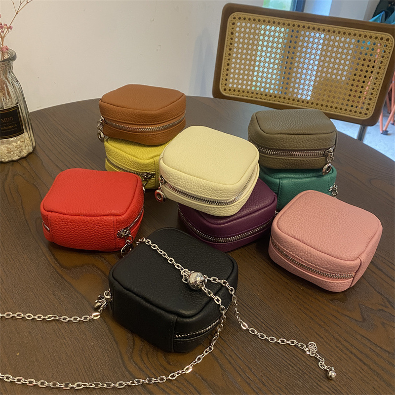 2024新款真皮moove凯莉汤圆包二合一迷你单肩斜垮多功能马鞍女包详情8