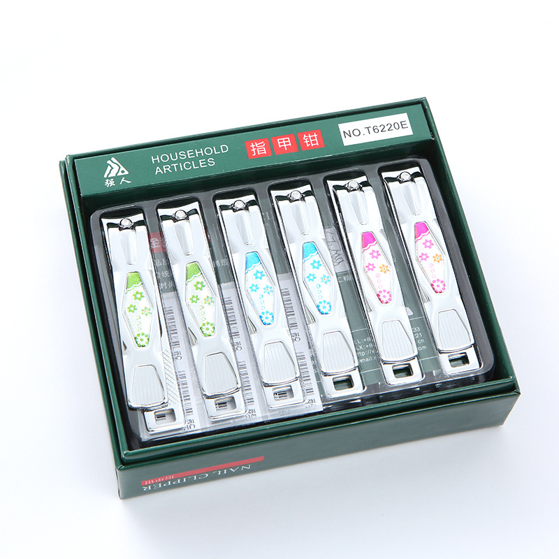 Qiangren T6220E flat-mouthed nail clippers, simple and fashionable nail clippers, nail trimmers, nail trimming knives wholesale pic 10
