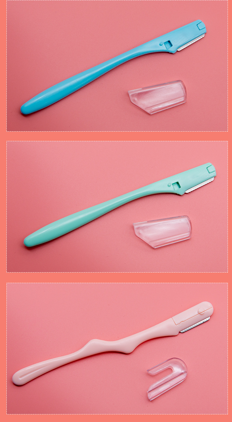 Three new beauty tools for eyebrow decoration, eyebrow shaping tools, eyebrow shaving knife manufacturer wholesale, cross-border eyebrow shanilak pic 5
