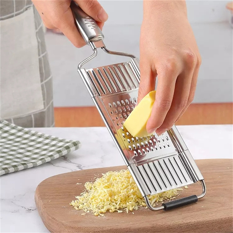 The new multi-functional vegetable cutter, three-in-one grater, grater, slicer and stainless steel grater are selling well across borders pic 2