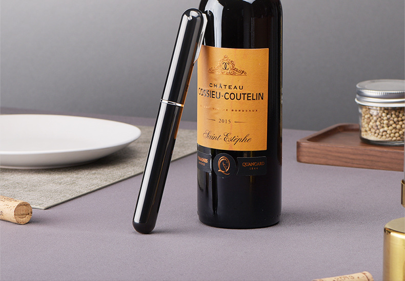 Cross-border factory direct supply air pressure bottle opener, pen-shaped wine cork air pressure bottle opener, creative wine bottle opener pic 3