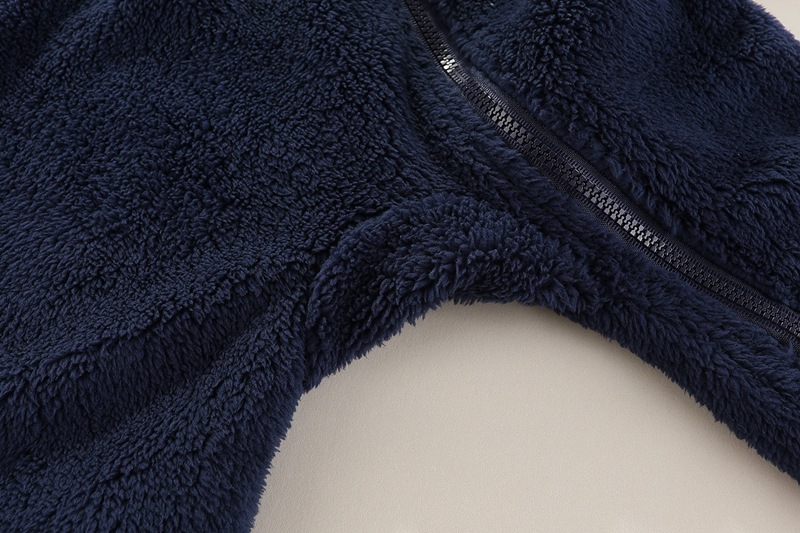 跨境 婴儿连体衣春秋款舒棉绒宝宝爬爬服A类新生儿保暖外出服哈衣详情17