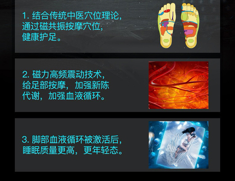 Zuli Senior shoes, anti-slip walking shoes, shoes for middle-aged and elderly mothers, terahertz permanent magnet vibration massage and magnetic therapy shoes pic 32