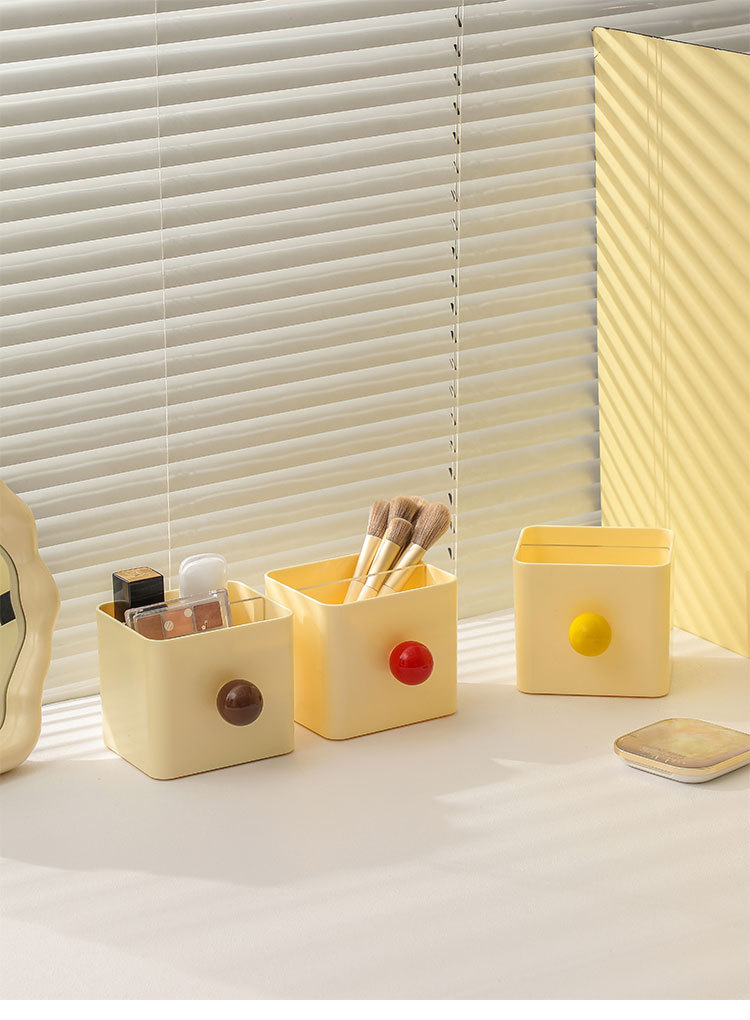 Minimalist style office stationery pen holder, office student desktop oil painting brush stationery storage and organization pen holder pic 7