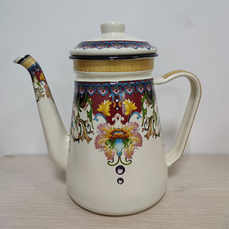 Direct sales of enamel water kettles, teapots and seasoning kettles in various colors available for home and kitchen use pic 6