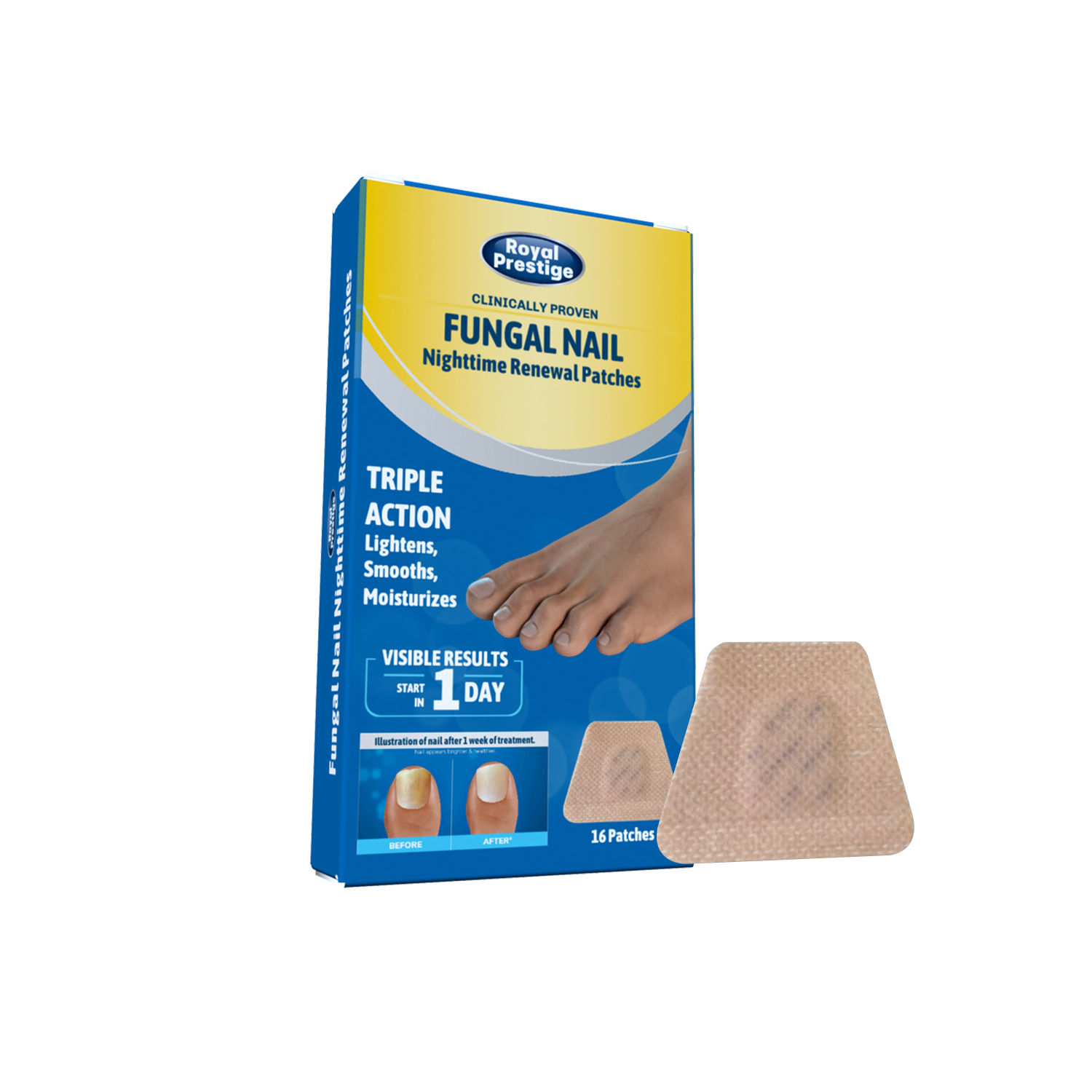 Cross-border foreign trade toenail repair patch, onychomycosis care, toenail soft nail, ingrown nail thickening type, bright nail groove repair patch pic 24