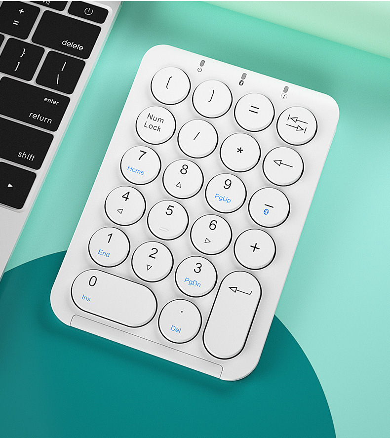 【送礼佳品】笔记本外接蓝牙数字键盘银行财务会计出纳无线小键盘详情20