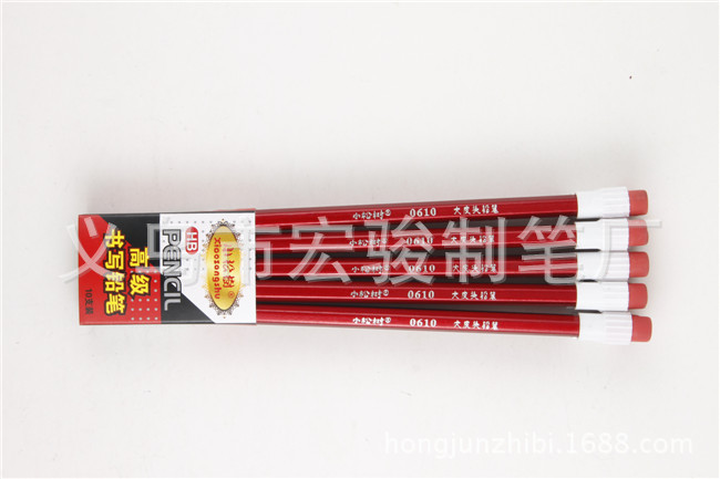 厂家直销小松树学生铅笔办公款hb12支盒装现货批发不断芯详情12