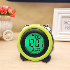 Factory direct sales LED electronic alarm clock, simple style clock battery, plug-in dual-purpose clock, Yida Time 0711-12 pic 27