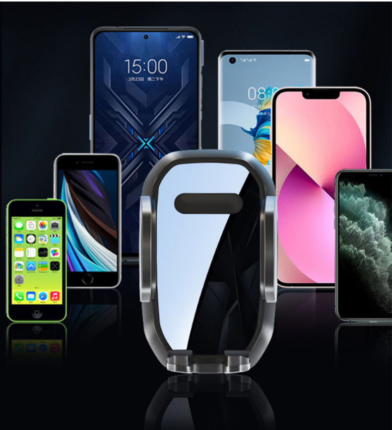 厂家直售新款车载手机支架汽车仪表台吸盘镜面出风口导航重力支架详情11