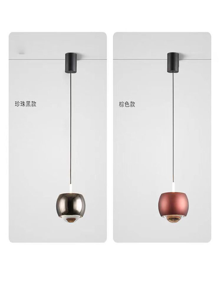 The 2023 new style pendant lamp bedside pendant lamp for the bedroom entrance hall, modern and simple, adjustable bar counter, trendy pic 10