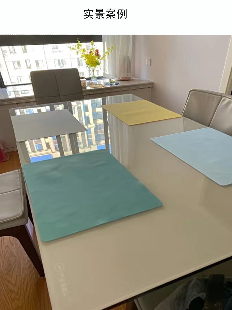 现货ins食品级硅胶餐垫学生防油防水餐桌垫儿童防烫隔热垫西餐垫详情6