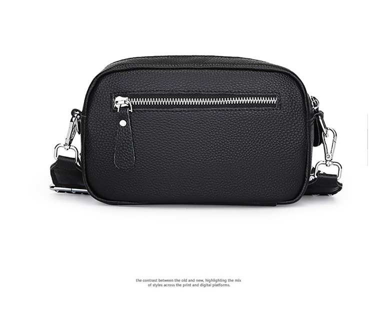 跨境真皮女包单肩包斜跨2024新款时尚通勤简约小方包批发bags详情8