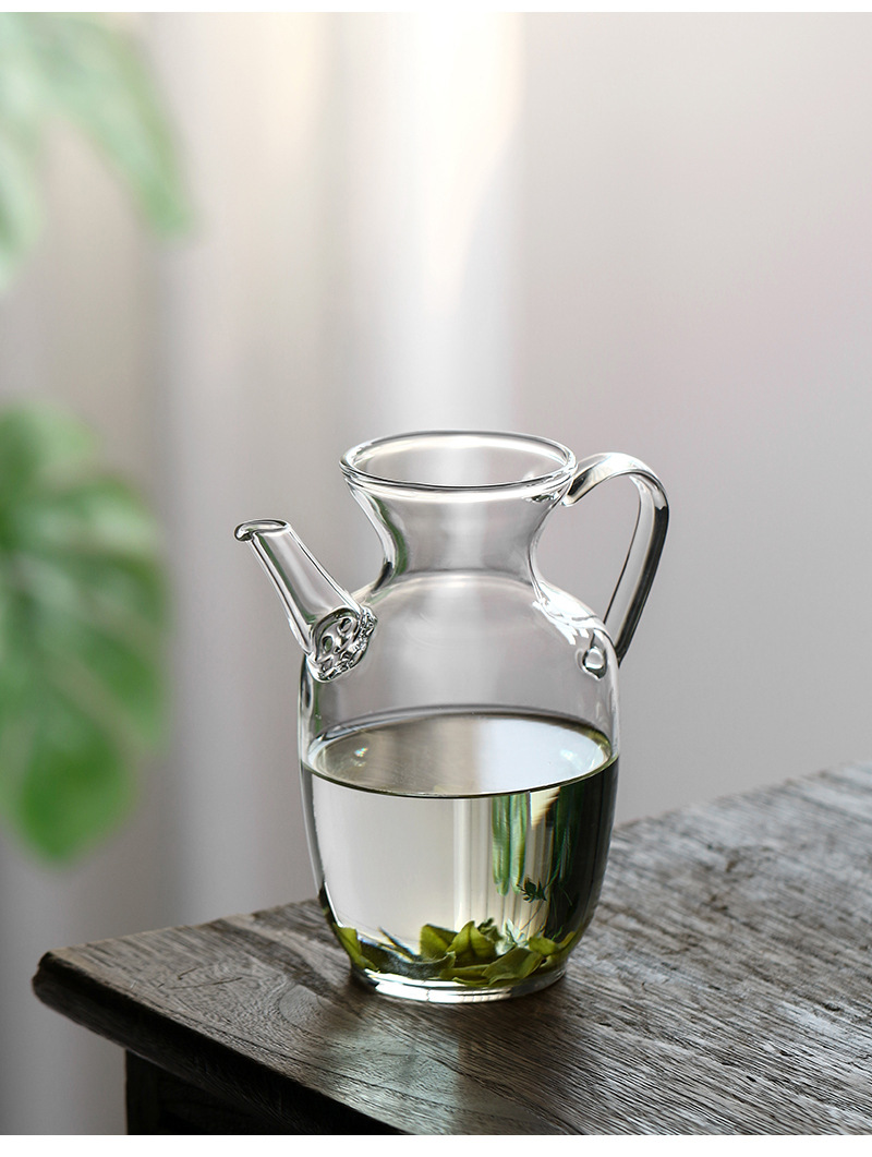 爆款仿宋茶壶自带过滤绿茶壶耐热玻璃加厚小青柑茶壶可明火加热壶详情17