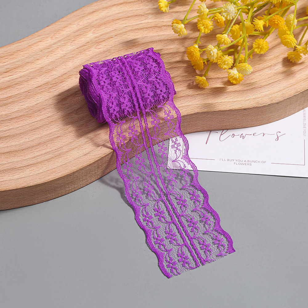 133-2A in-stock color non-elastic lace trim handicrafts, doll clothing, scarves, sleeves, accessories, DIY clothing pic 34