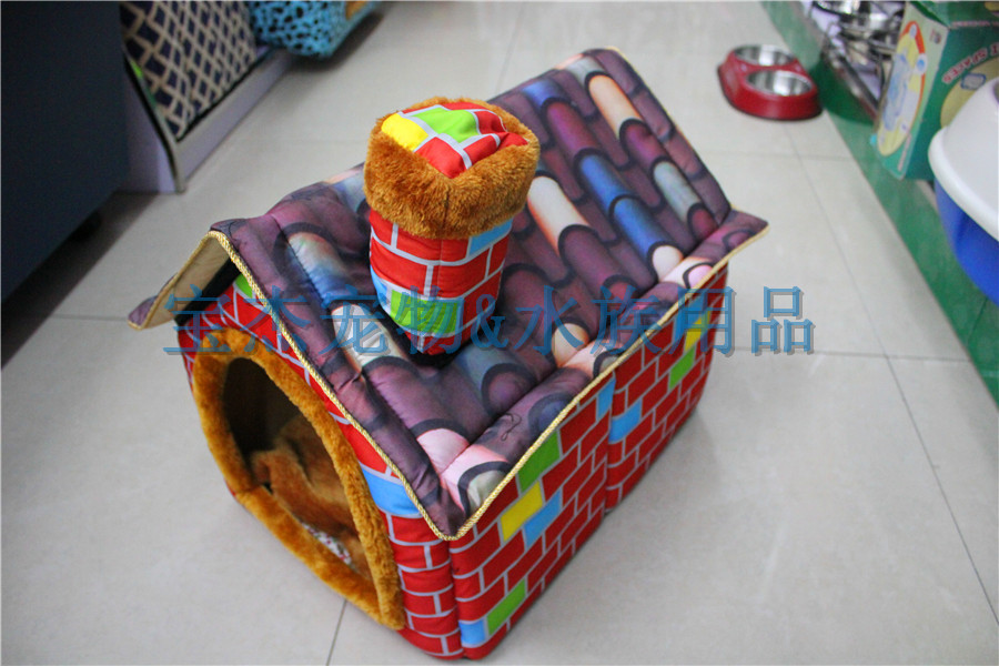 厂家批发 宠物小窝   小型宠物窝 狗窝 猫窝 可拆洗详情13