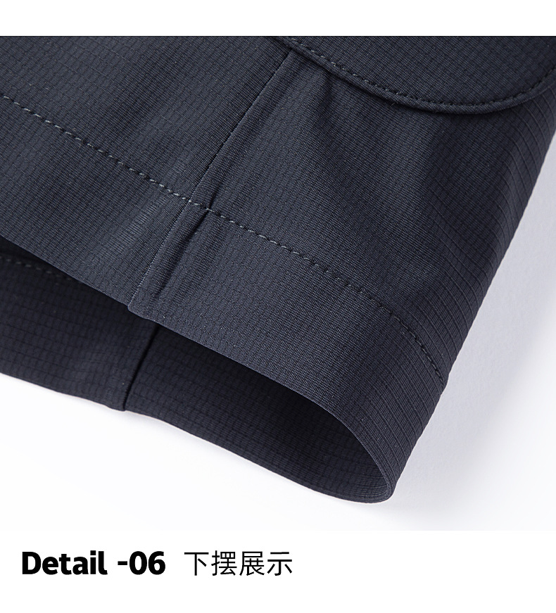 【抖音同款】免烫冰丝西服装夏季外套超薄款高弹力男士防晒服正装详情25