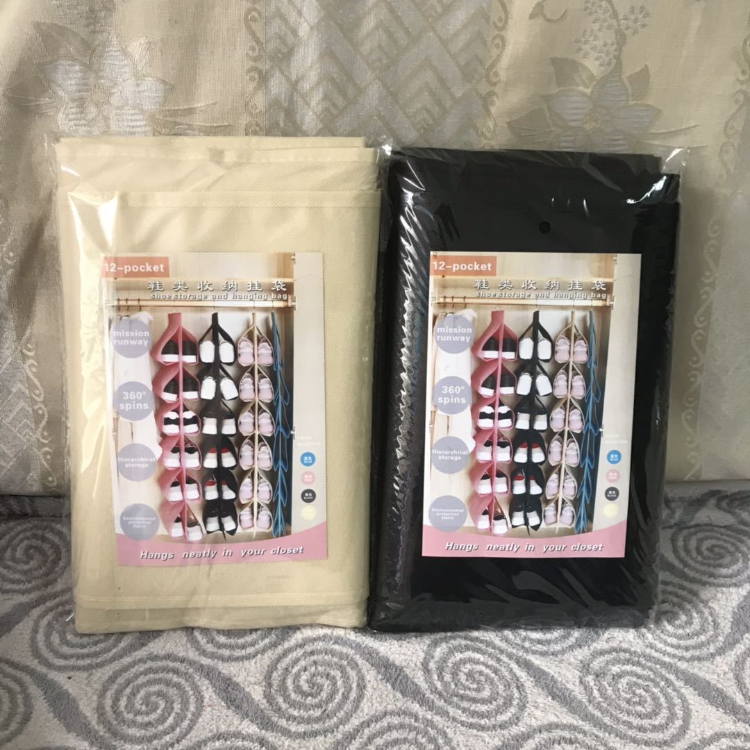 New non-woven fabric storage bags are directly supplied by the manufacturer. We offer multi-color and large-capacity shoe storage hanging bags and wholesale home storage bags pic 15