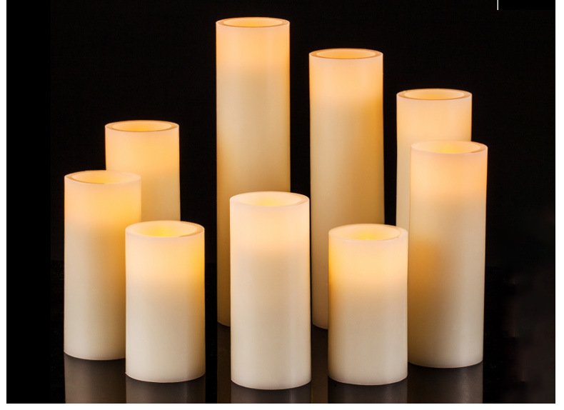 Paraffin LED electronic candles, battery candle lights, decorative candle lights, led candle lights, candlelight lights, night lights, tea candles pic 9
