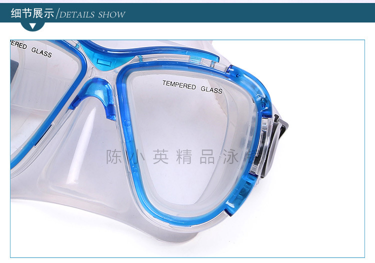 Wholesale of high-end silicone diving goggles, game diving masks, tempered glass diving goggles and diving masks pic 5