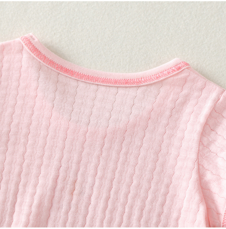 Children's short-sleeved summer T-shirt, stylish for girls, summer for girls, Class a baby top, thin style for medium and large children pic 19