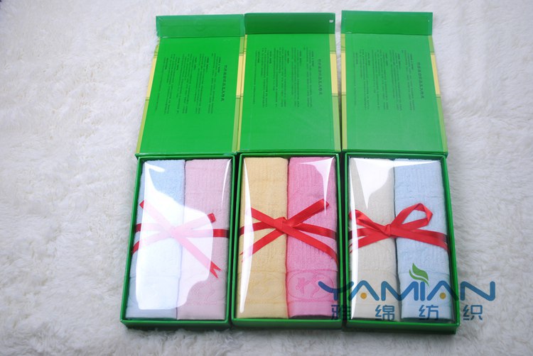Pure cotton absorbent towel advertising gift towel, 100g available, enterprise LOGO and exquisite packaging, in stock, 4 colors pic 58