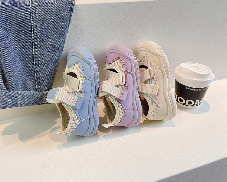 儿童运动凉鞋2024夏季新款男童鞋子女童包头防滑软底沙滩鞋休闲鞋详情17