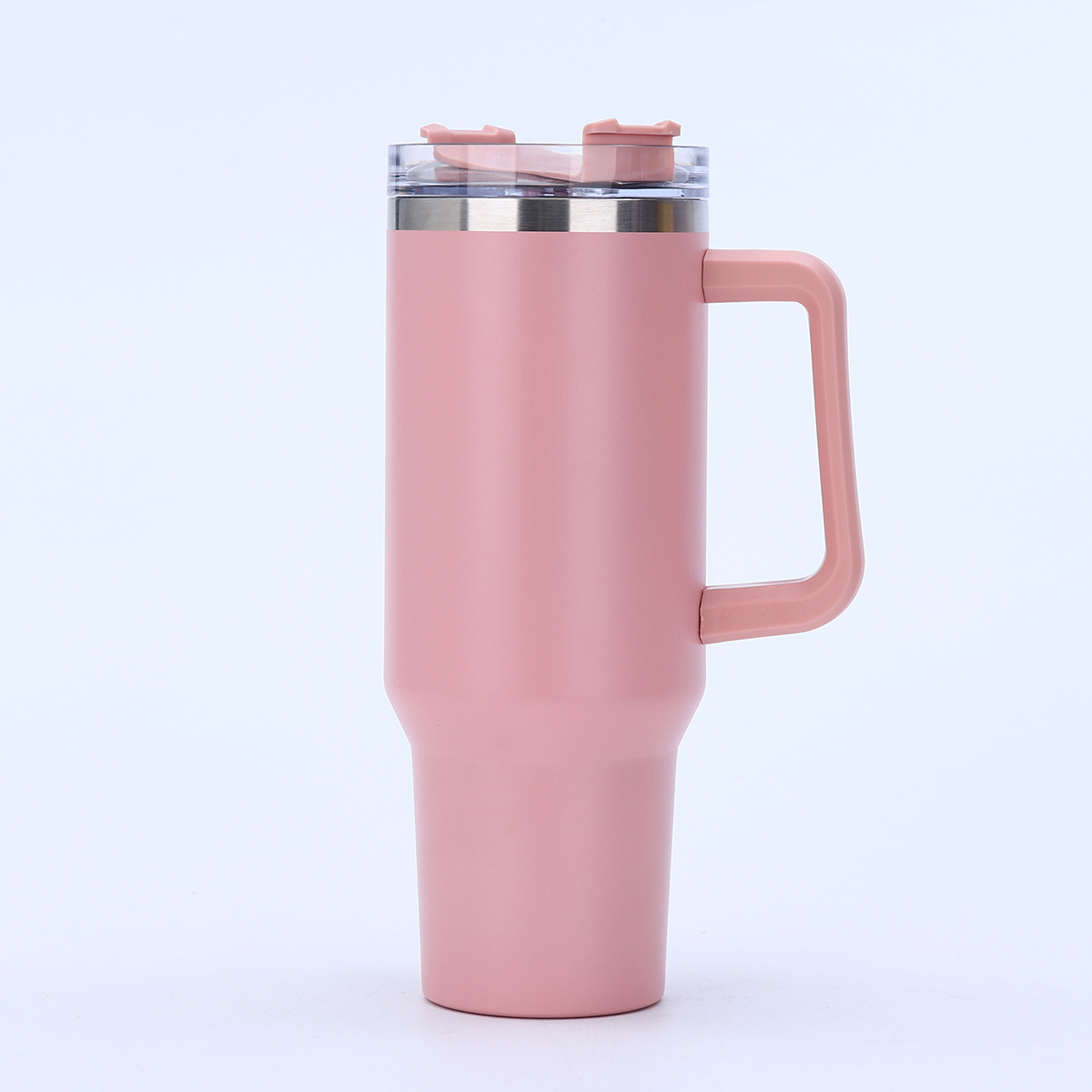 跨境直供美式40oz手柄汽车杯304不锈钢加厚冰霸杯车载吸管杯现货详情9