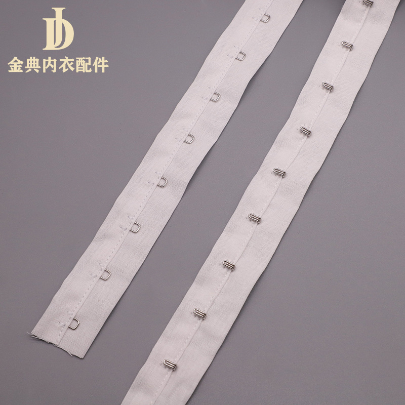 Golden Classic Accessories Underwear Cotton back-buckle size Single Row Stainless Steel Style (Minimum order size 50 per roll) pic 6