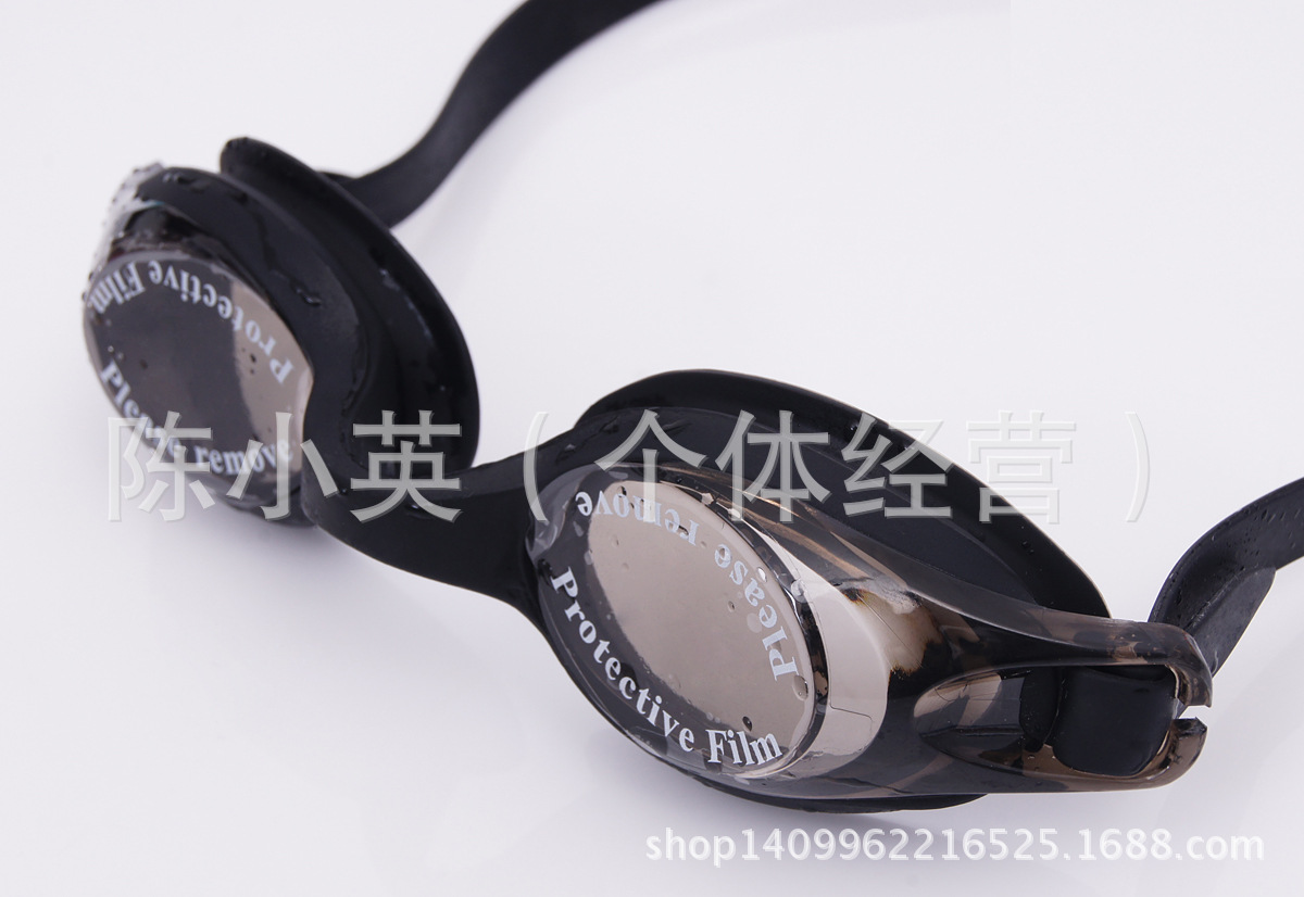 Factory direct supply of high-definition swimming goggles, flat swimming goggles, anti-fog and waterproof swimming goggles for both men and women pic 12