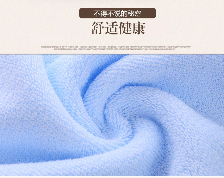 Fabricante al por mayor toalla de lavado de cara lisa suave absorbente liso satin archivo regalo logotipo bordado bordado palabra toalla pic 2