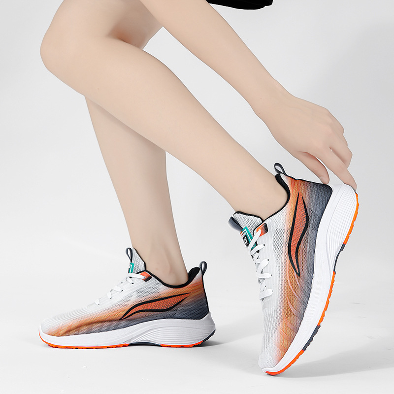 新款男女同款网面透气运动鞋中学生体育课专用防滑软底跑步鞋校园详情19