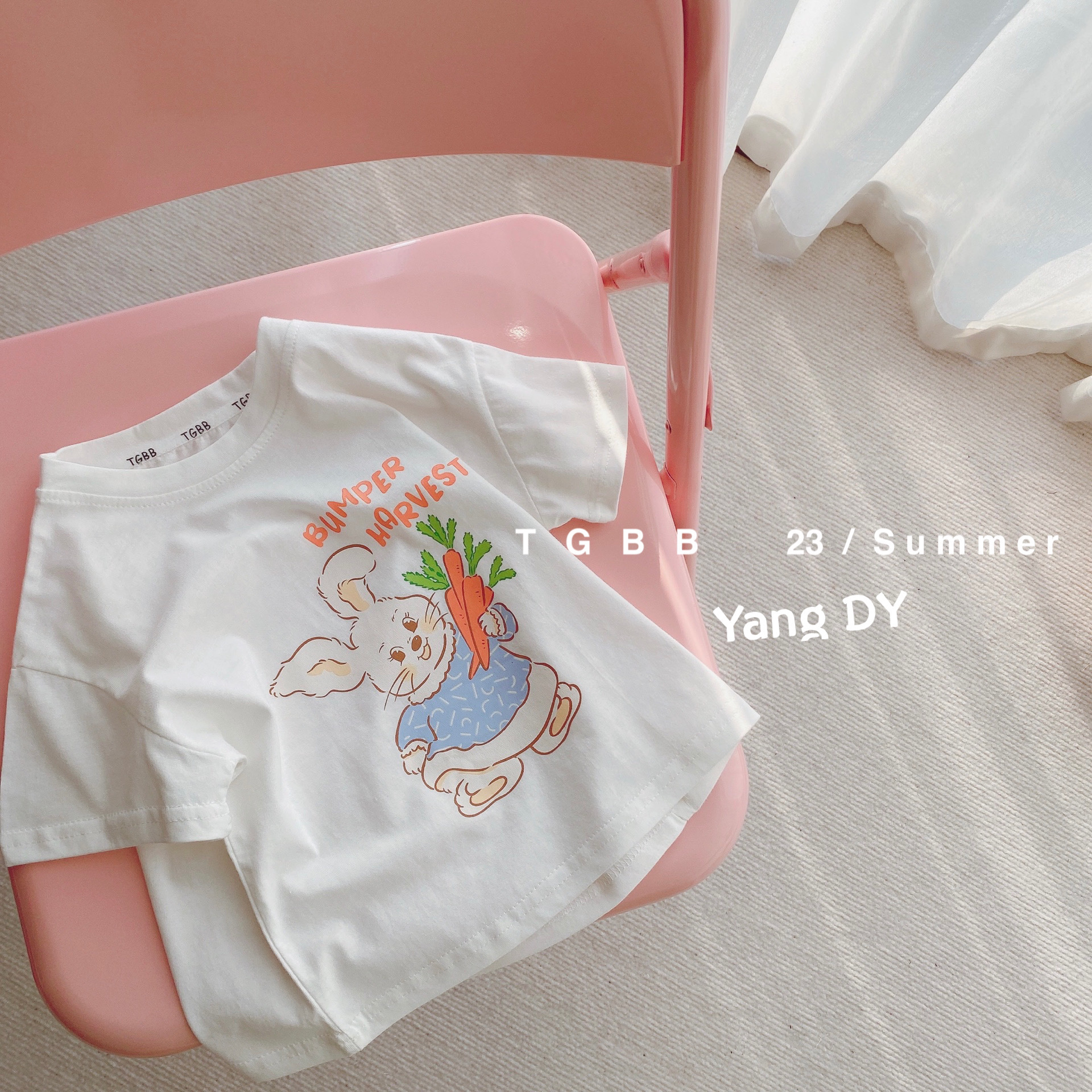 童装t恤短袖儿童半袖女童韩版宝宝上衣洋气潮2023新款男童春装详情22