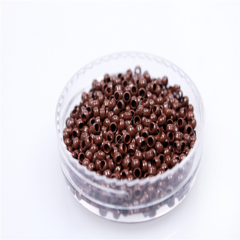 nano small hair extension rings, large quantities of hair extension clips, wholesale from superior hair extension tools, silicone hair extension clips Nano rings pic 7